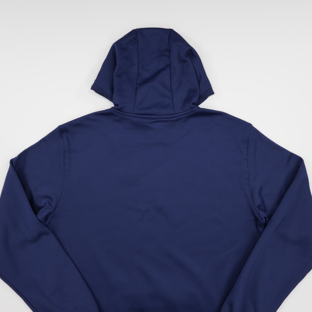 Adidas Men's Kangaroo Pocket Soft Fleece‎ Team Issue Pullover Hoodie Navy Size M - Picture 6 of 9